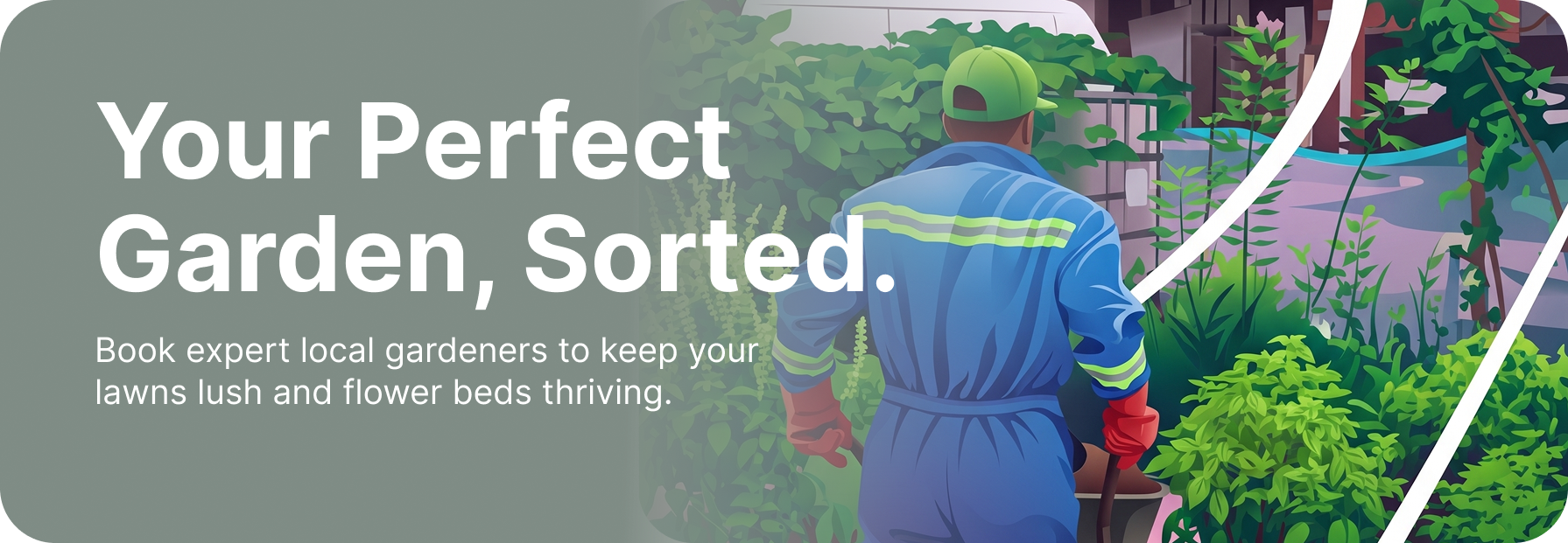 Your perfect garden, sorted — book expert local gardeners