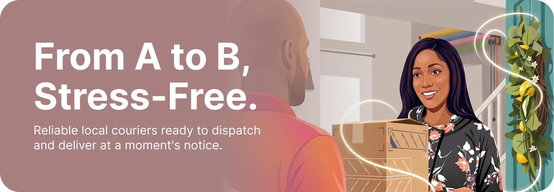 From A to B, stress-free — reliable local couriers